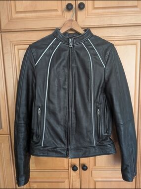 Real Leather Motorcycle Jacket